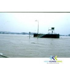 Tolkamer Europakade Hoogwater 30-03-1988 Coll. HKR F00001826